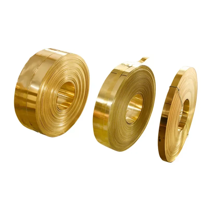 1 метр/рулон, тонкая латунная листовая полоса, золотая пленка, латунная фольга высокой чистоты, пластина H62 толщиной 0,3/0,5 мм