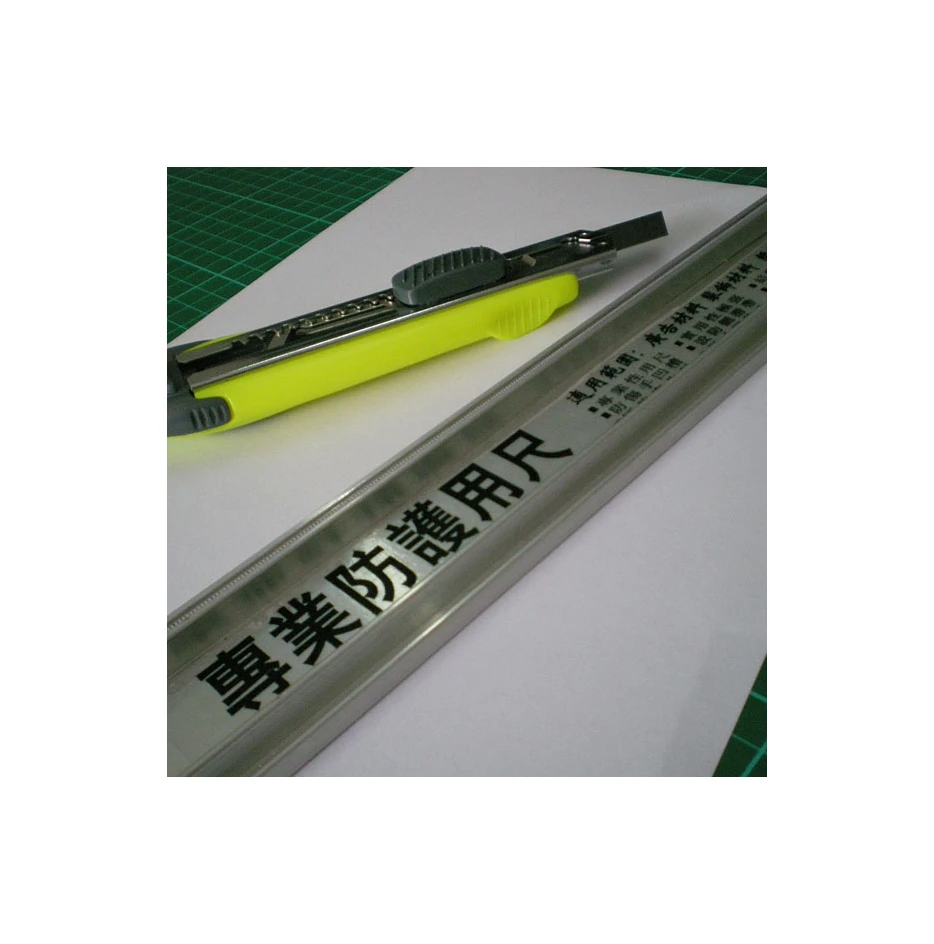 Advertising Straight Ruler Aluminum Safety Fabric Cutting Ruler Large