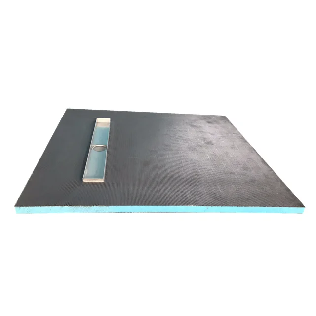 waterproofing pro-sloped extruded polystyrene foam Shower tray Shower pan underfloor base for shower system