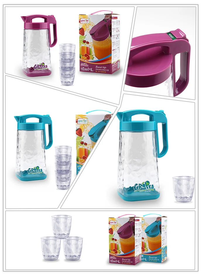 China Factory New Water Cooler Jugs,Orange Juice Pitcher