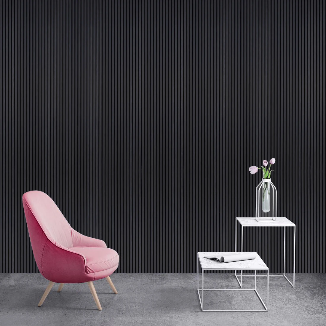 Wooden Acoustic Panel MDF Veneer Composition Acoustic Panel Melamine/Natural Oak Acoustic Slat Wood Wall Panels