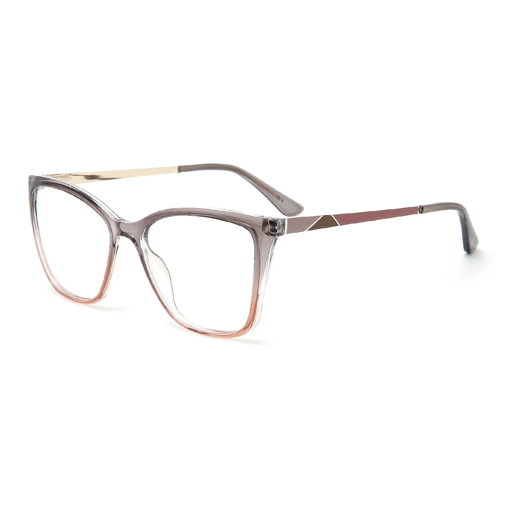 Square Cat Eye Anti Blue Light Frames For Optical Lenses With High Quality Lightweight