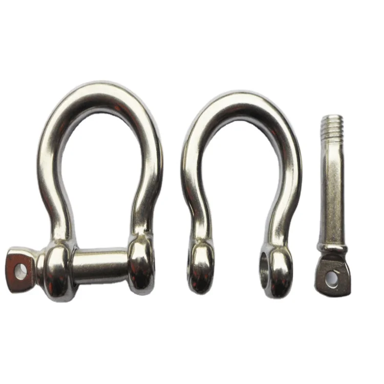 Marine Hardware SS316 Rigging Bow Shackles Manufacturer