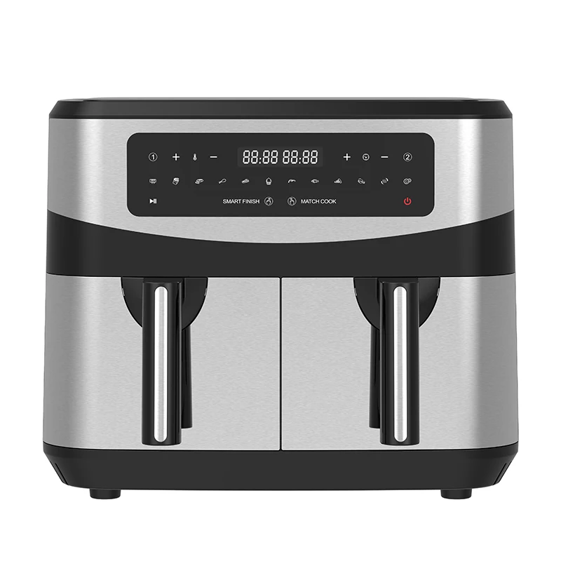 Appliances Kitchen Home LCD Digital Double air fryer with dual basket electric intelligent without oil air fryer ovens