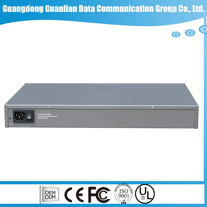 48-port L2 access switch Enterprise access equipment Gigabit network monitoring switch