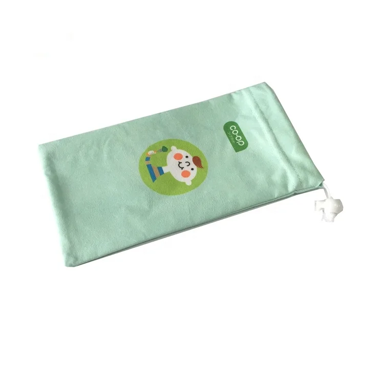 microfiber suede drawstring jewelry pouch