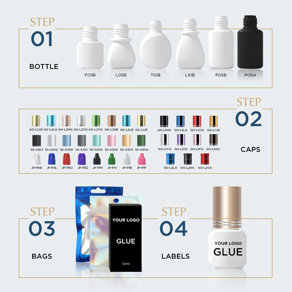 KV super hold long lasting professional waterproof eyelash glue for lash extension adhesive EGM eyelash extension glue