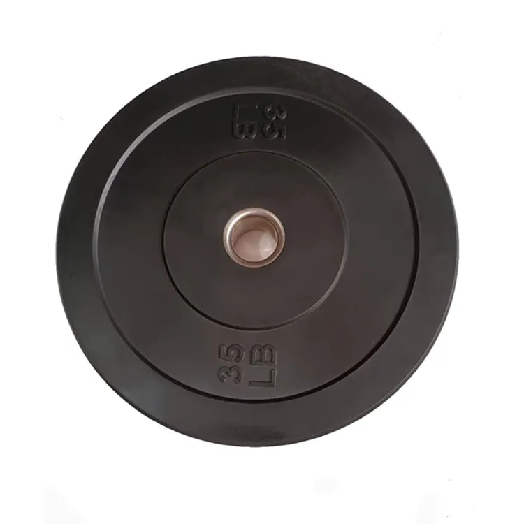 Free Weight Lifting Gym Use Full Rubber Bumper Weight Plate