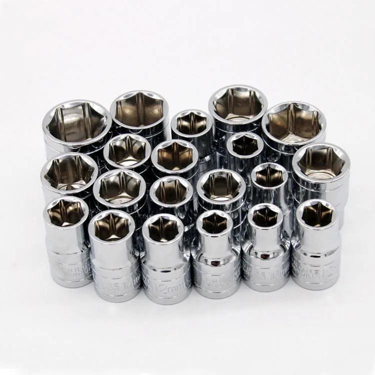 12pcs auto repair tool kit 1/4 3/8/ 1/2 fast ratchet wrench socket set