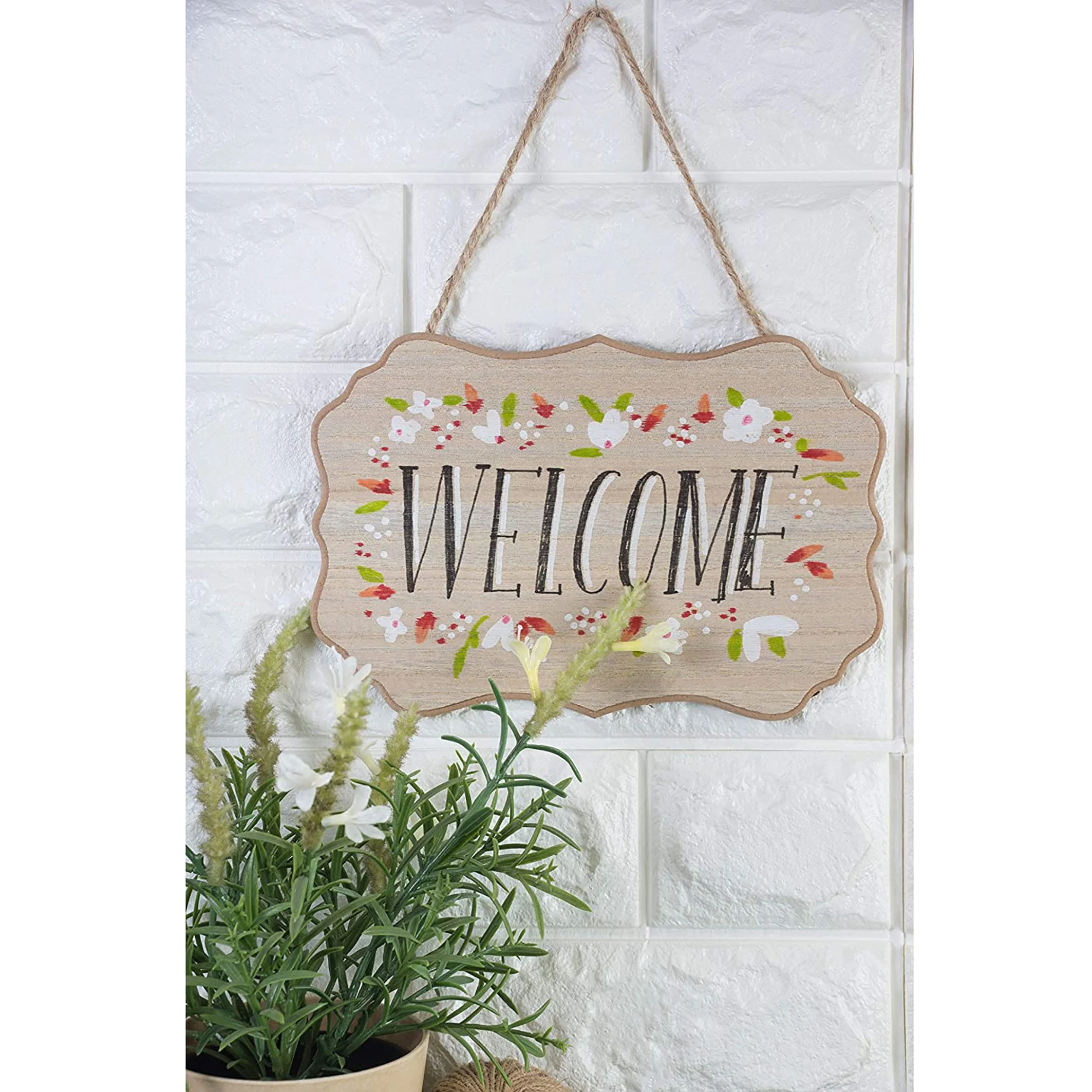 Plaque Sign Door Knob Hangers Unfinished Blank Hanging Wood for Crafts Wood Carton Box Love Nautical Christmas Wooden Ring E0