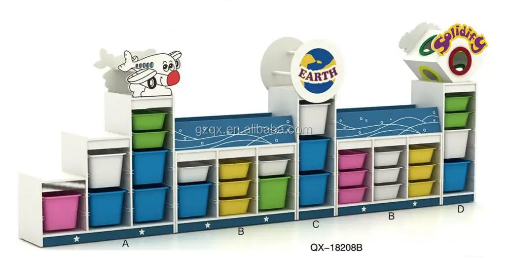 Best Seller Children Toys Storage Cabinets ,kids Plastic Cabinet, Kids Toy Cabinet