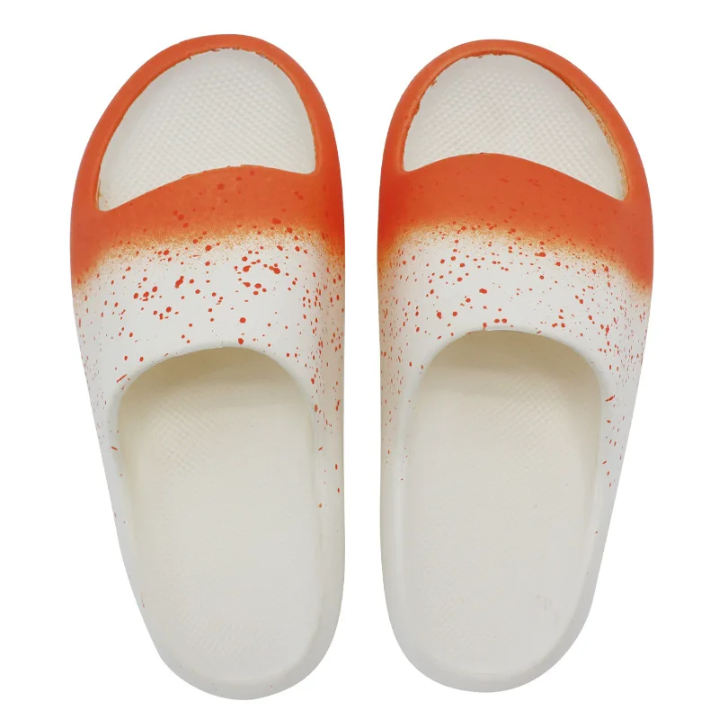 Special Color Beach Jelly Fashion Woman Lady Slippers Sandal Summer Girl Mute Outdoor Tie Dye Slipper