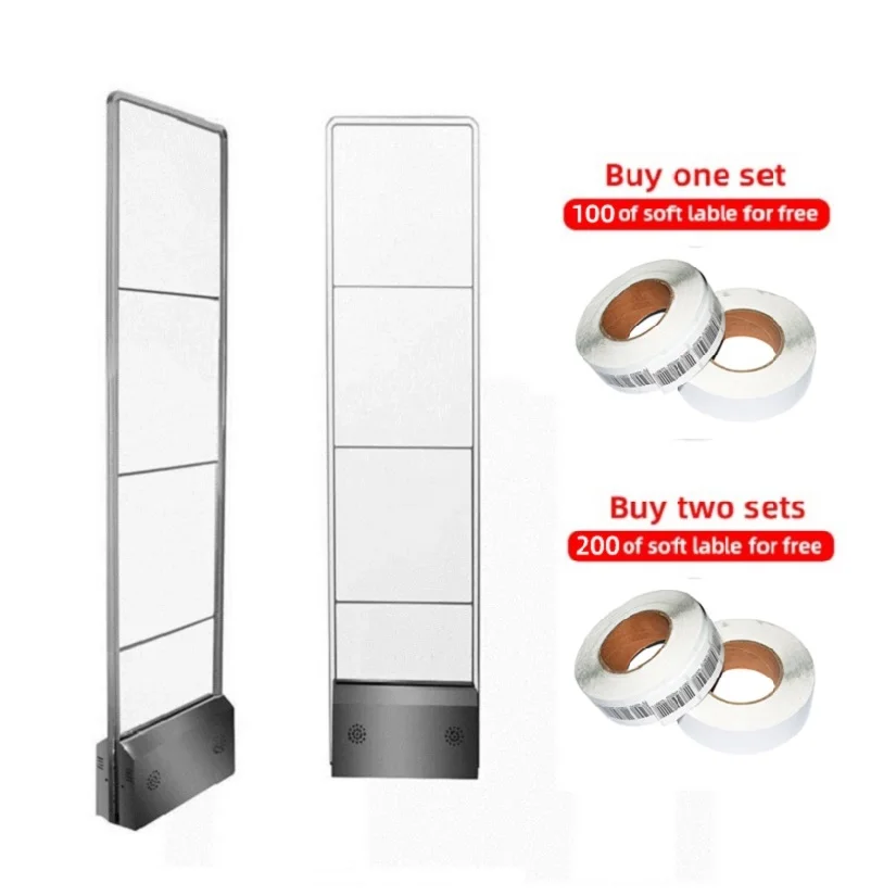 EAS System Manufacturers RX TX Dual Anti-theft EAS Alarm RF System 8.2mhz Antenna Gate for Supermarket