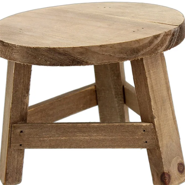 Decoration home restaurant Versatile lightweight durable wooden bar stools with backs