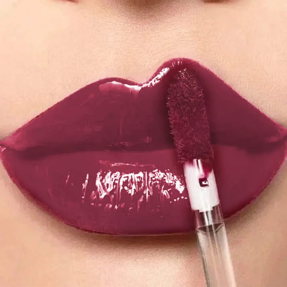 Custom Organic Liquid Cute Lip Gloss Glossy Shiny Vegan Clear Moisturizing Lipgloss Vendor Private Label Lip Gloss