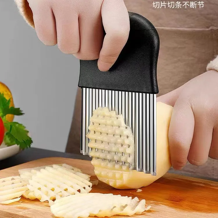 Кухонные гаджеты резак для чипсов картофелерезка французской жарки Ломтерезка овощей