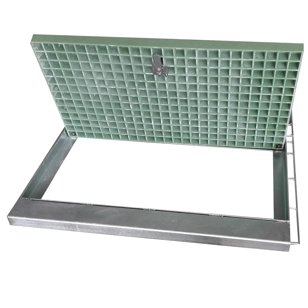 USA standard no fading no crack fire resistant long life outdoor FRP GRP fiberglass grids ribanje