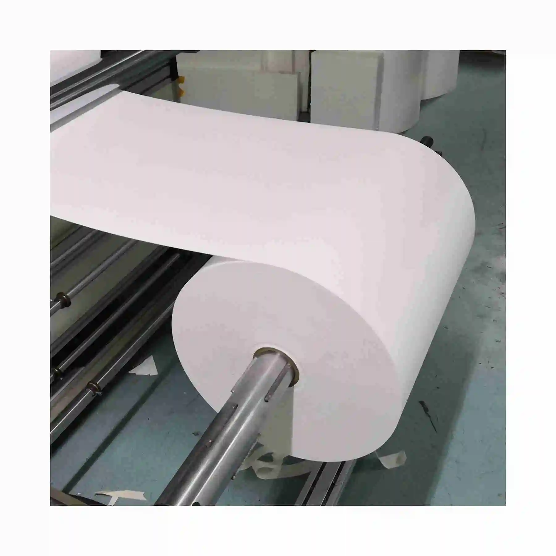 High Sales Efficient Raw Material Filter Media White Media Roll Air Filters