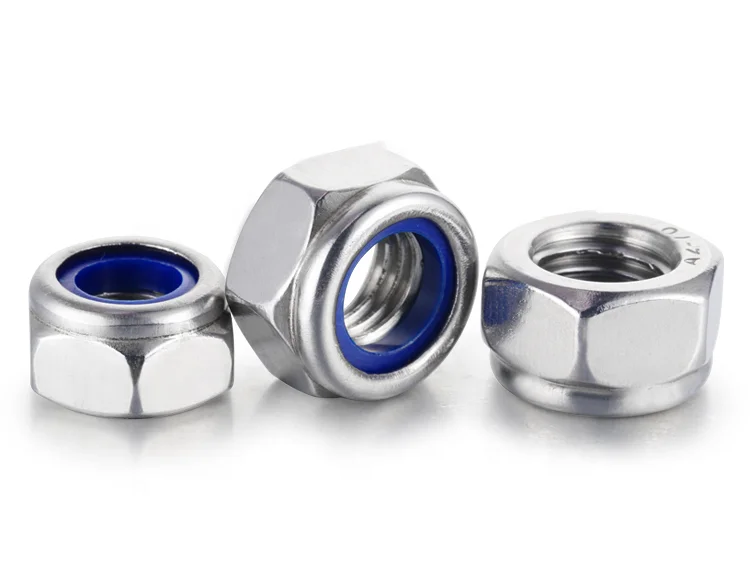 Latest innovative products hex lock nuts nylon lock flange nut lock nut