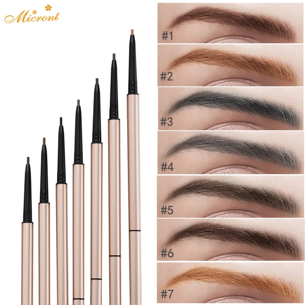 custom label eyebrow pencils slim waterproof private label eyebrow pencil for eye brow
