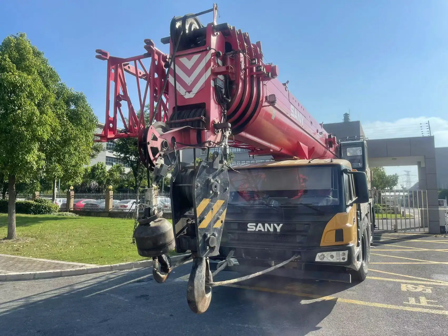 Дешевый строительный автокран Sany STC500 50 тонн по самой