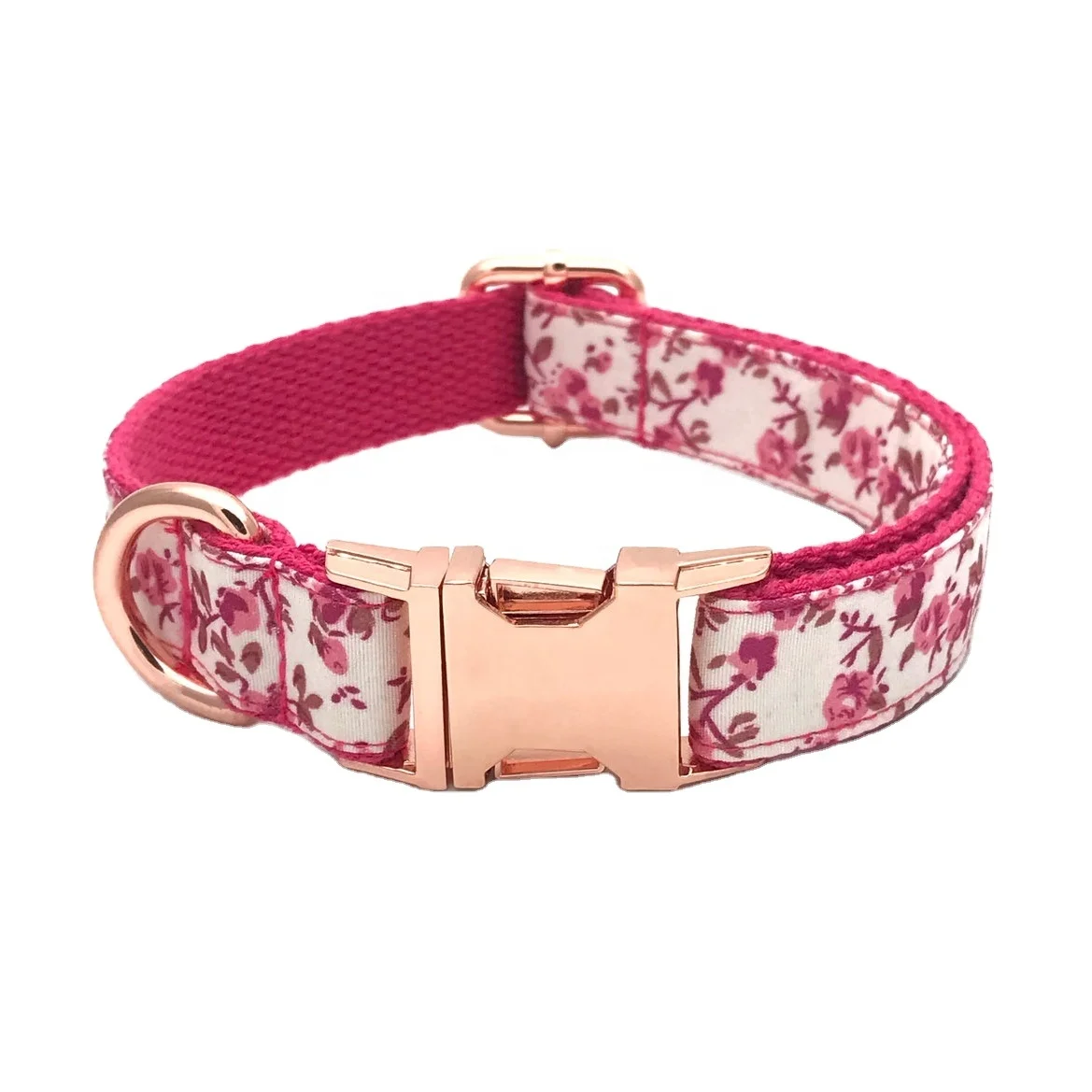 Wholesale Custom Logo Pet Products Dog Poop Bag Holder Waterproof Outdoor Polyester Adjustable Pet Leash Collar Set