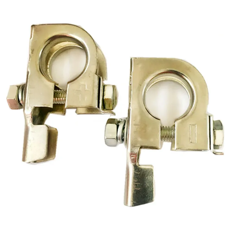 2x Heavy Duty Car Battery Terminals Connectors Quick Release Cut Off Clamps 12V