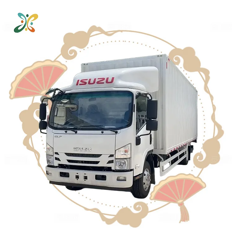ISUZU Used 100P Euro4 98HP 4X2 Freezer Truck 2.5Ton Chilled Goods Carrier Manual Diesel Refrigerator Van New Left Steering