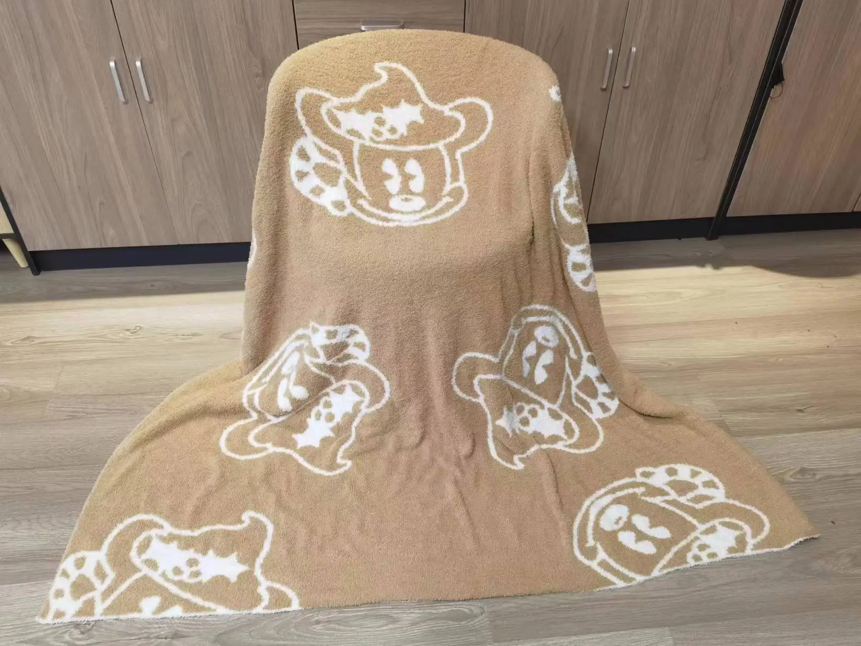 Custom design Welcomed Hot Mickey Mouse Blanket Super Soft Throw Winter Thicker Baby Bed Plaid Blankets