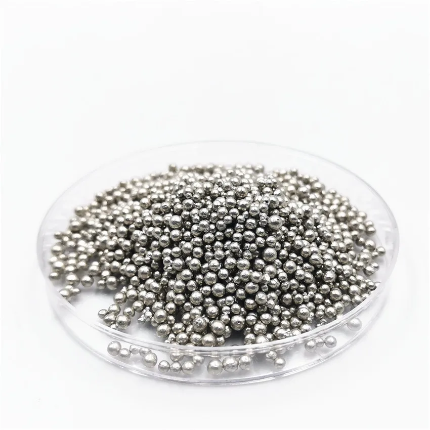 Professional Manufacture Silver White Purity 99.995% Widely Used Indium Beads For The Pre Coating Process