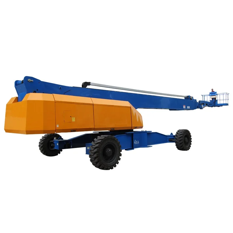 Flexible Towable Articulated Boom Lift with Different Fuels for Diverse Applications