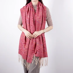 2021 Fashion wool printing customized scarf for women high quality designer scarf