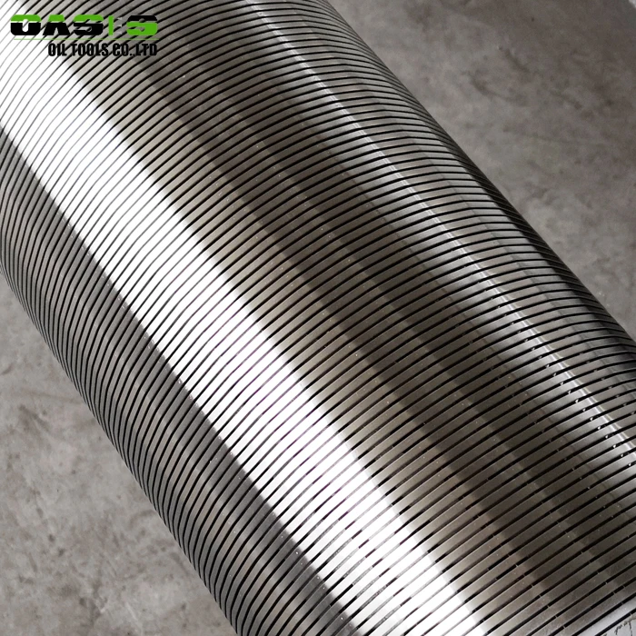 galvanized low carbon steel water well screens pipe