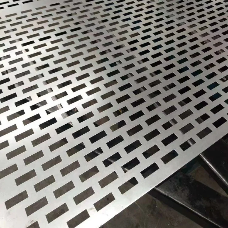 Hot-Dipped Galvanized Perforated Metal Flat Sheet For Industry