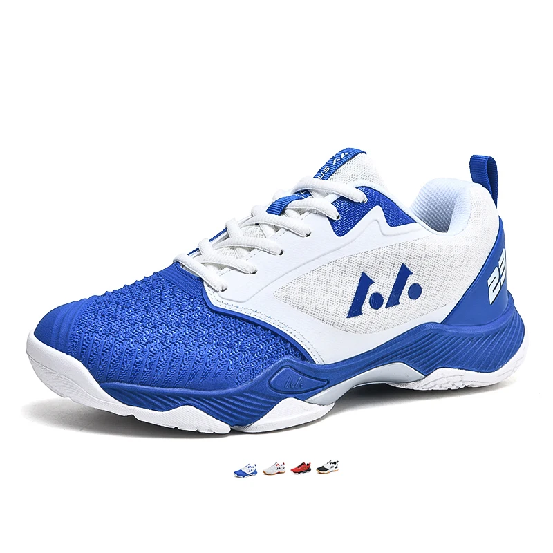 Custom  Sports Shoe Carbon Fiber Support Rubber Outsole Kids Professional Table Tennis Volleyball Badminton Shoes For Men