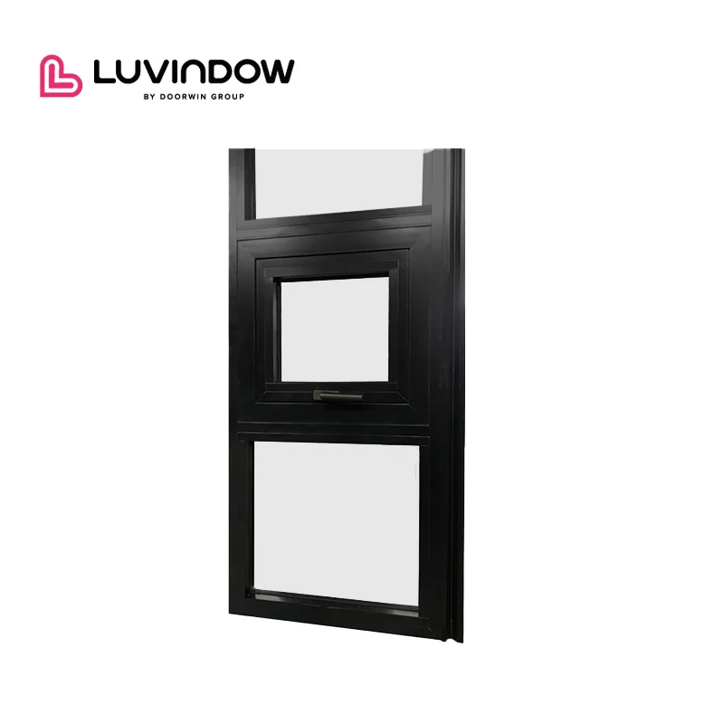 Most Popular Passive House Windows Hurricane Impact Sound Insulation Thermal Break Aluminum Glass Awning Windows