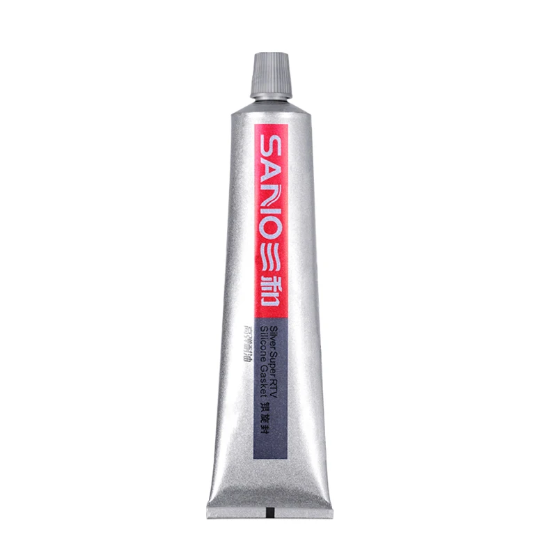 SANVO OEM 54g High Quality Automotive Adhesives Middle High-temp Black RTV Silicone Gasket Maker