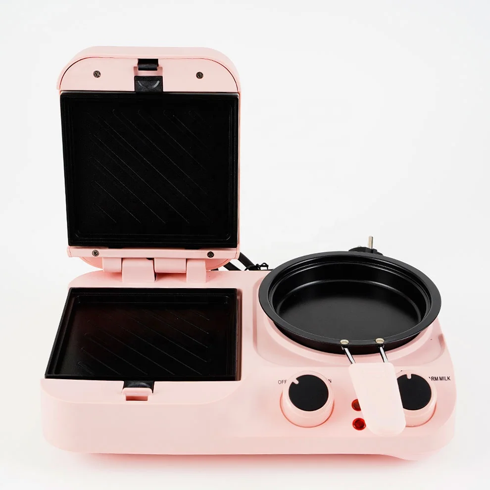 Breakfast Center Station Multi-function Machine 3-in-1 Coffee Microwave Oven 3 In 1 Breakfast Makers