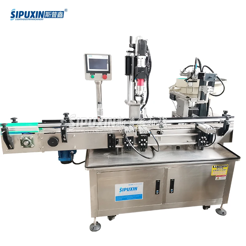 High Quality Automatic Capping Machine Screw Capping Equipment Water Bottle Capping Machinery