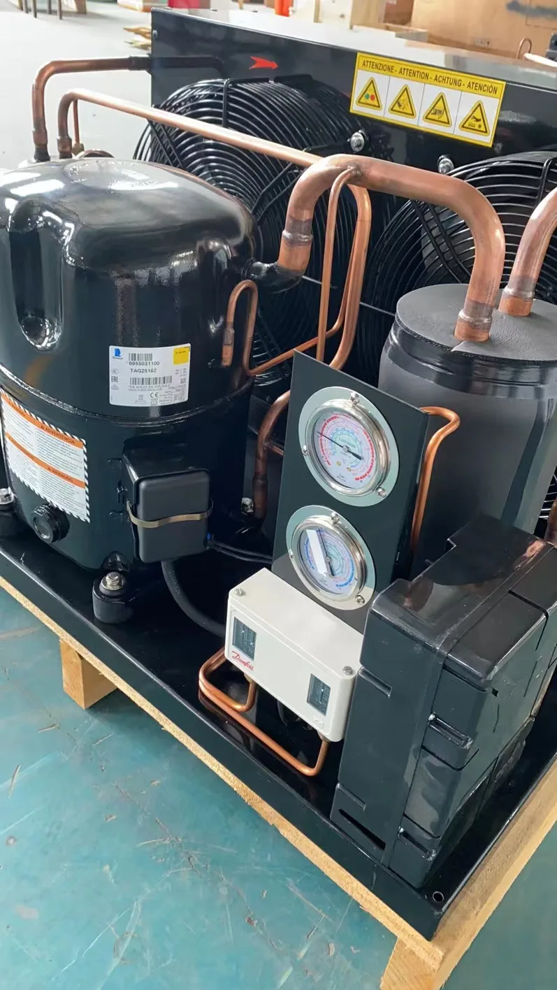 Copeland Compressor R404a 380V/3PH/50HZ Cold Store Refrigeration Condensing Unit for container cold room