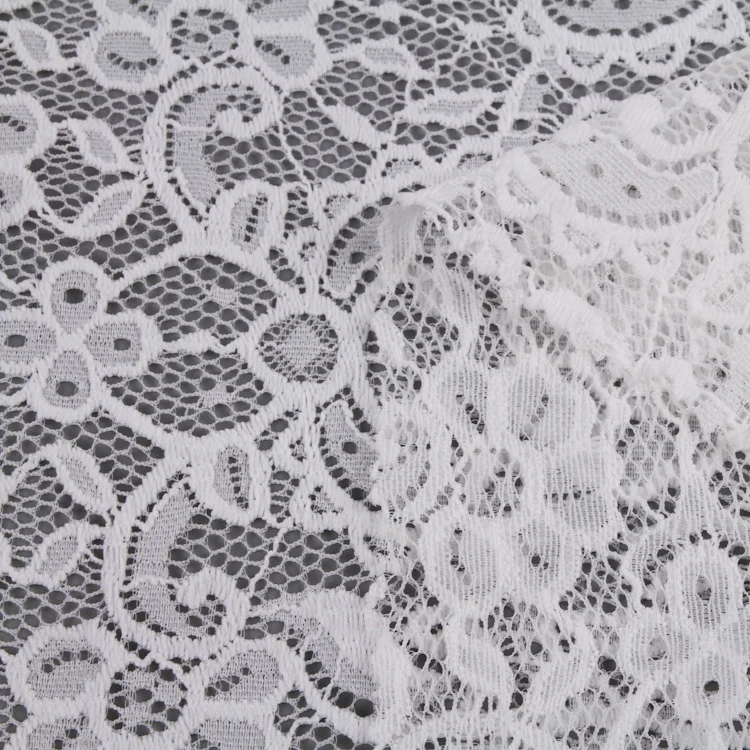 new design textile soft nylon french lace fabric for bridal dress