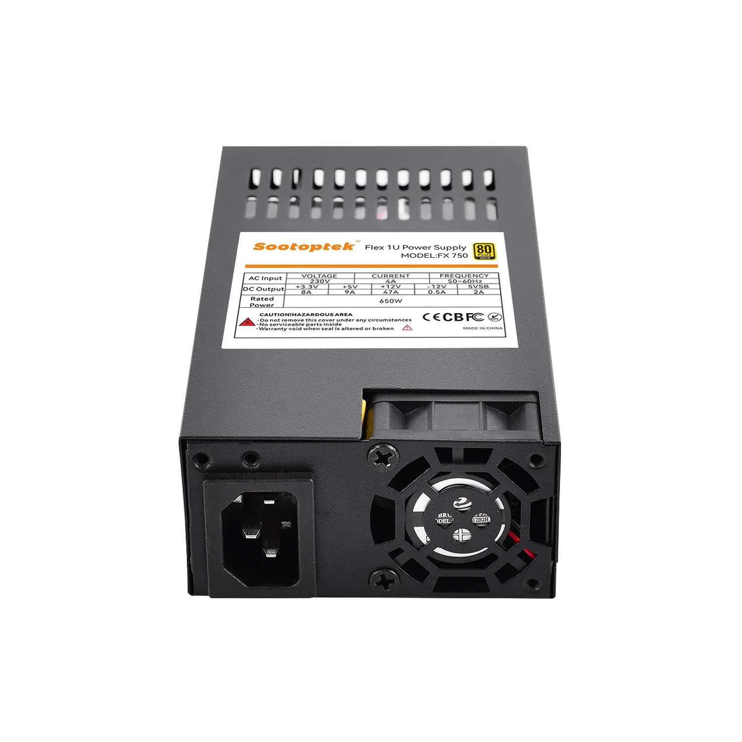 650W moduler Flex 1u 90V-264V ATX mini switching pc power supply for server psu with 4cm cooling fan 110v