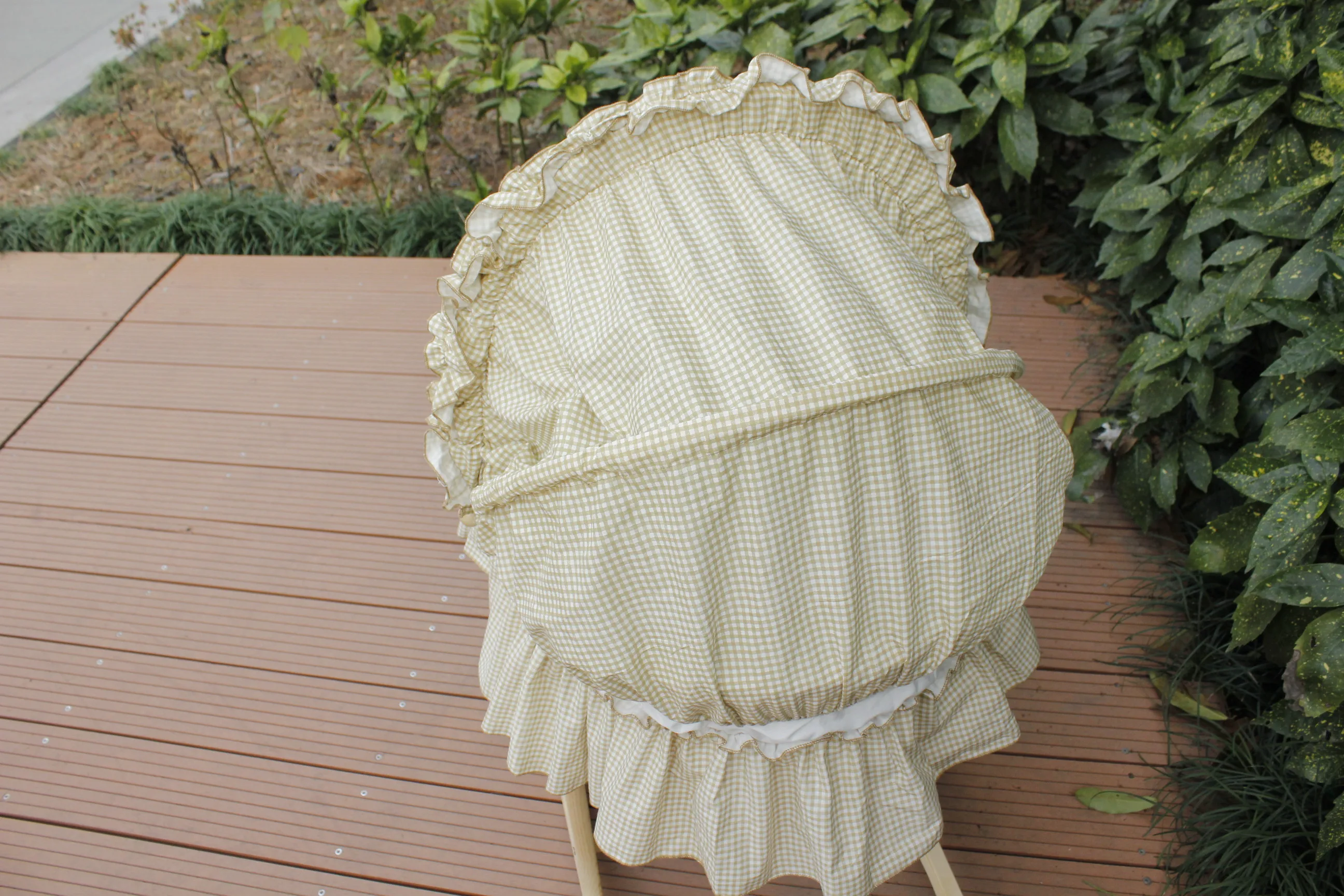 Кукурузы корки изготовленный на заказ Быстрая доставка Новый дизайн новорожденных Моисей детская корзина для девочек, комплект детской одежды