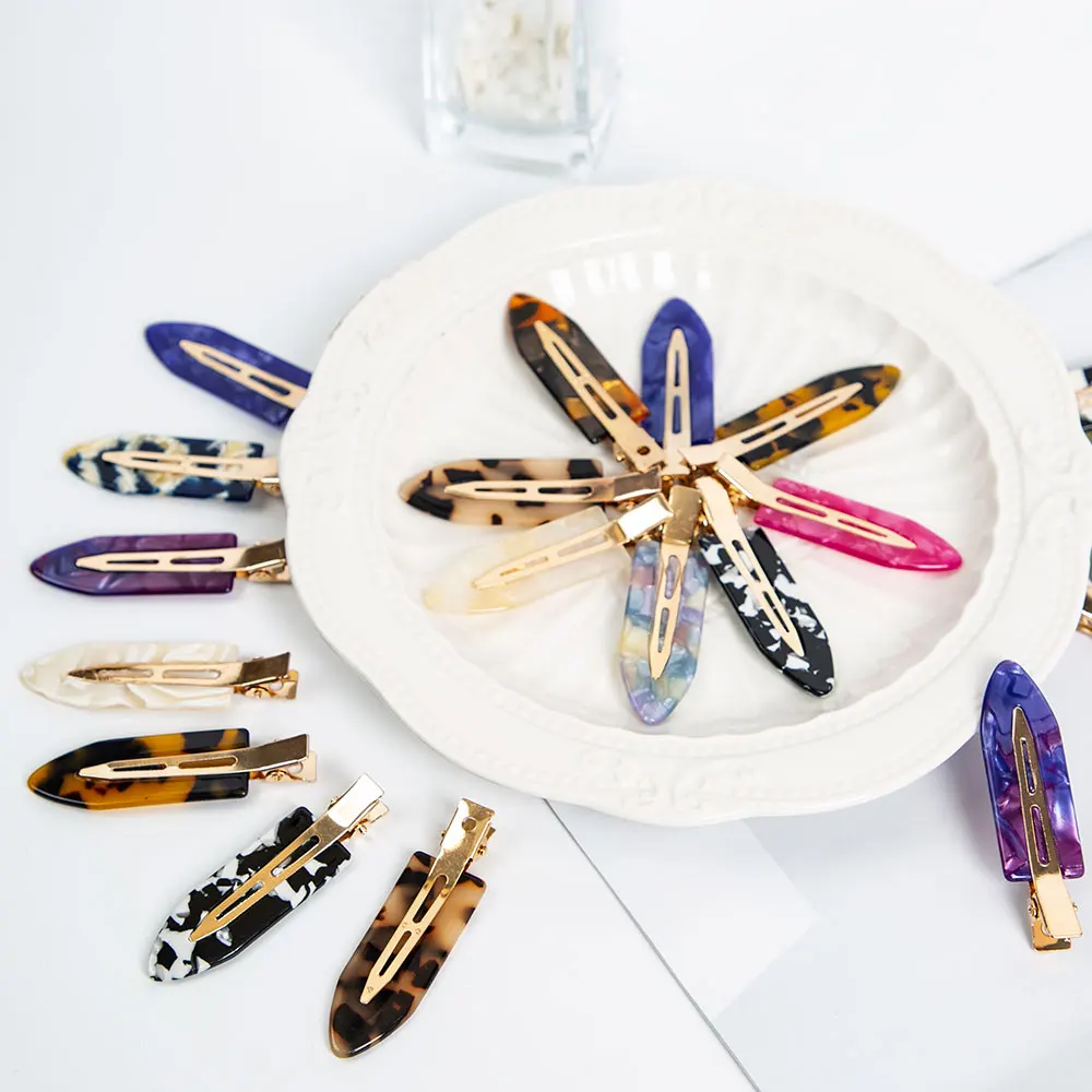 Curl Clips No Crease Pin 8cm Women Customized Hair Accessories Fashion Accessories Fashion Headband Opp Bag or Box Custom Size