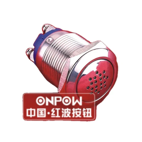 Industry first--selling since 1988 (CE,ROHS) ONPOW 19mm stainless steel buzzer switch