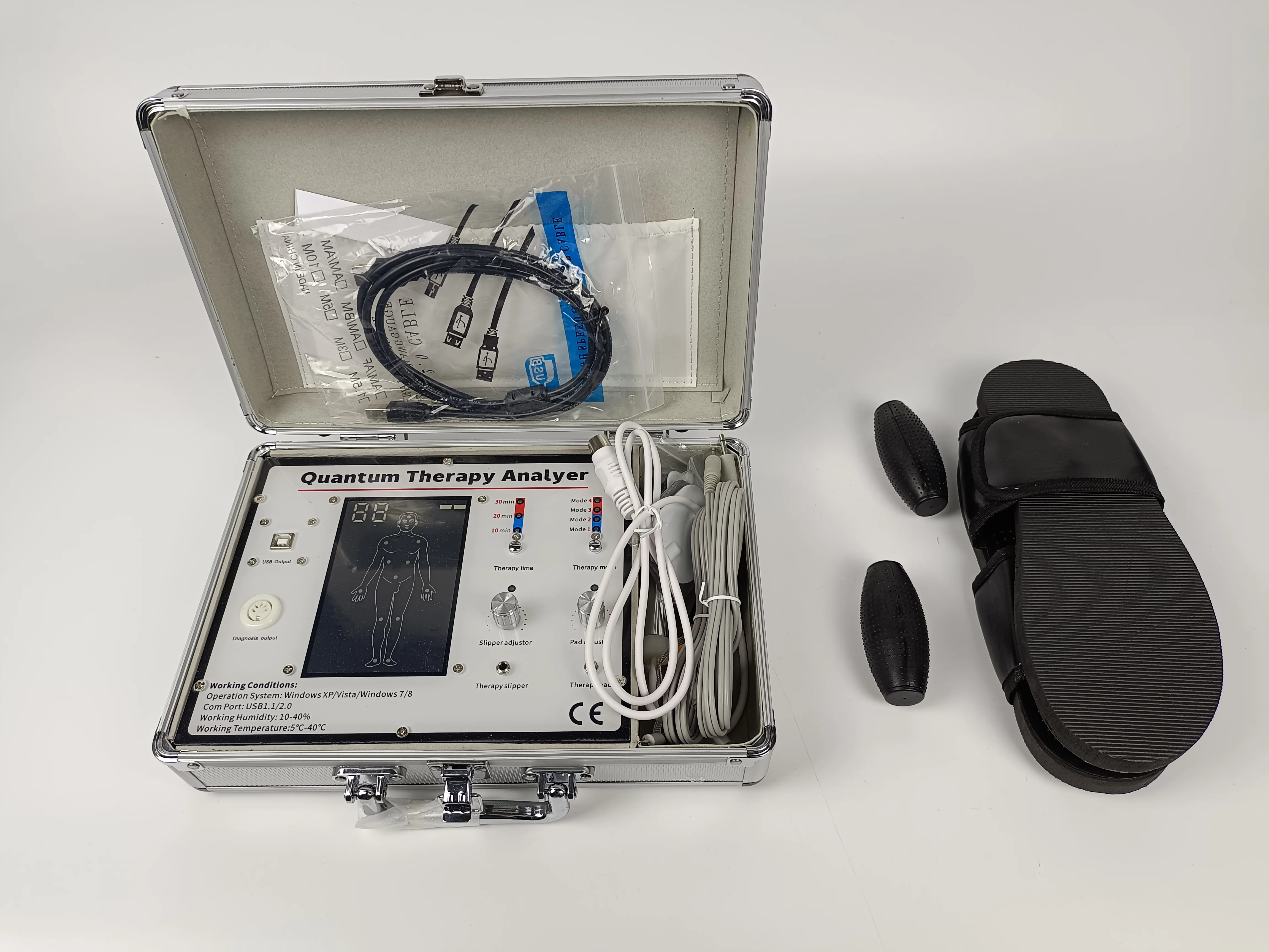Portable electrode pads therapy with great price quantum magnetic resonance analyzer