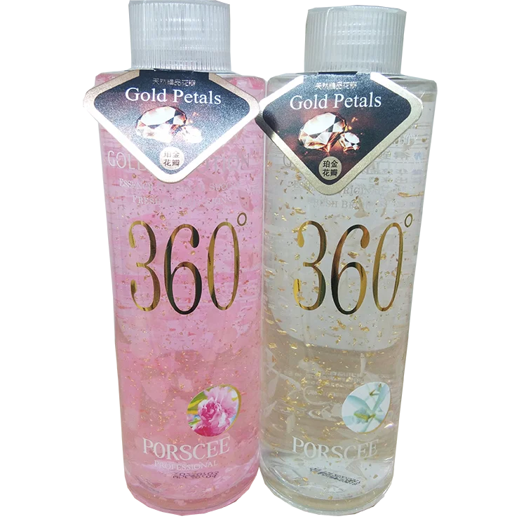 Natural Rose Hydrosol Gold Foil Rose Water Facial Toner Moisturizing Skin Care Face Toner