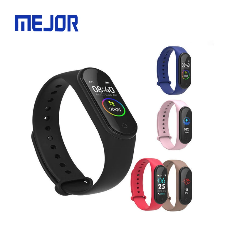 M6 FitPro APP здоровье фитнес-часы M4 резиновый спортивный браслет M3 силиконовый Usb Смарт-браслет