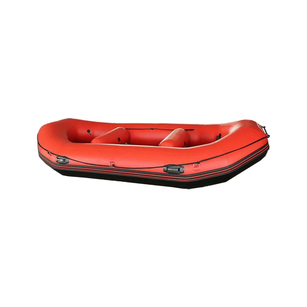 New Arrival 430cm Rafting Boat White Water Raft Pack Inflatable River Hypalon Fishing Inflatable Raft