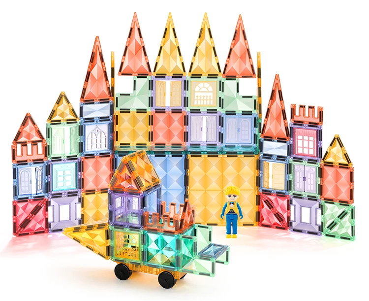 Diamond Series Star Magnetic Tile Strong Toys Magnet Tiles Beautiful Magnetic Tiles For Kids